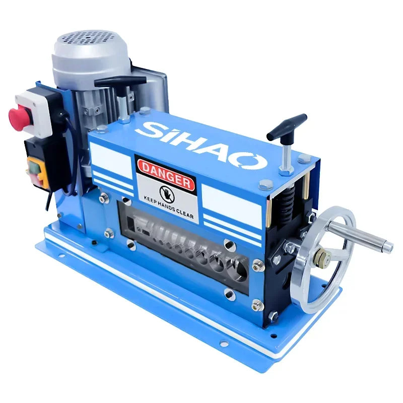 SIHAO 370W Heavy-Duty Wire Stripping Machine | 11 Channels for Scrap Copper Recycling