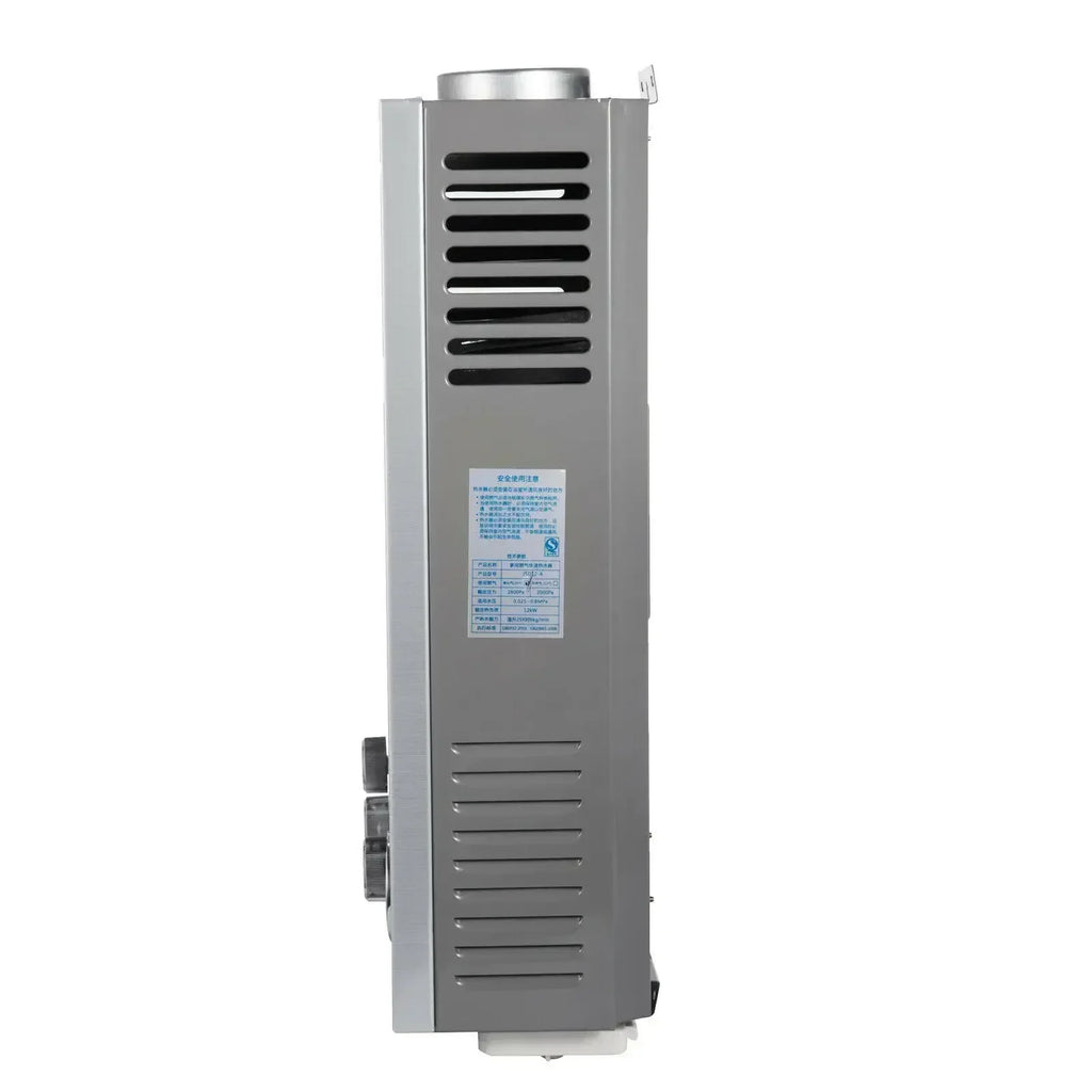 SIHAO LPG Gas Water Heater – 6L To 18L Propane/Butane Instant Hot Water Heater, Stainless Steel Wall-Mounted Boiler for Shower, Kitchen & RV (Multiple Sizes Available)