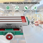 SIHAO Cross Slide Milling Table – 2-Axis Compound Vise for Drill Press, Bench Grinder & Positioning
