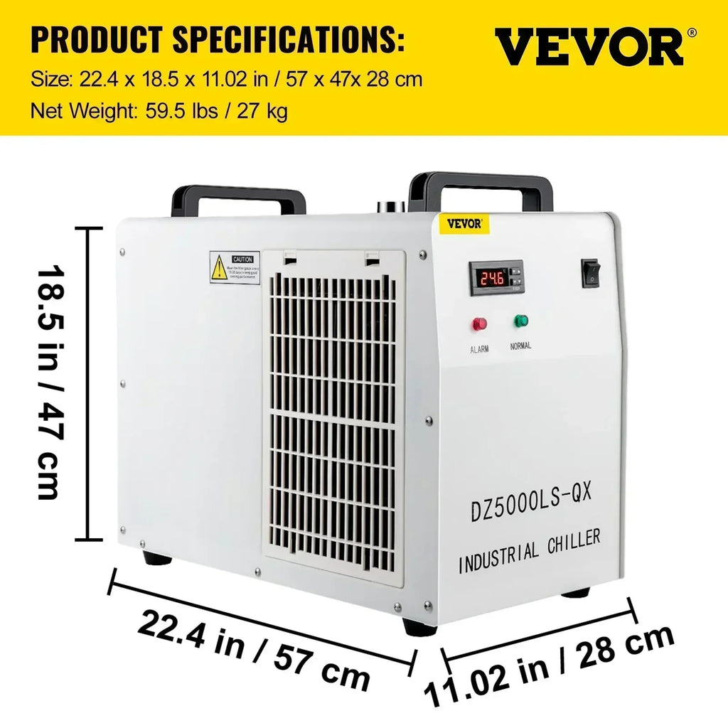 SIHAO Industrial Water Chiller Laser Cooler for CO2 Engraving Machine