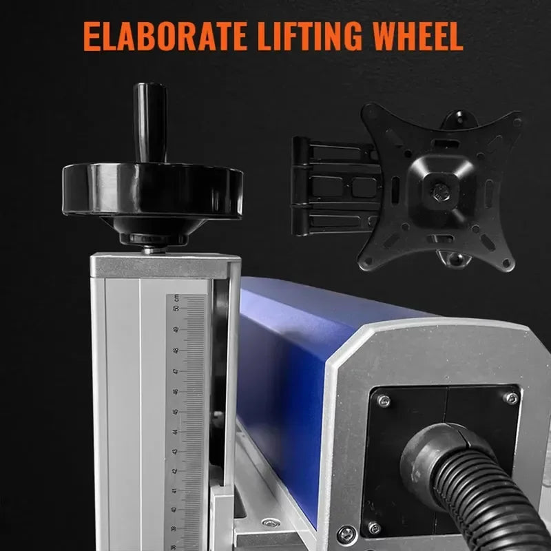 SIHAO 20W-50W Laser Marking Engraver – Deep Engraving on Stainless Steel, Gold, Silver, Brass & Titanium, for Jewelry, Tools & Electronics