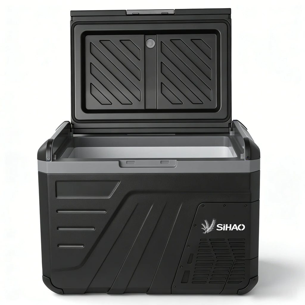 SIHAO 30L 35L 45L 12V 24V Car Fridge Freezer Portable Single Zone Compressor Refrigerator for Camping Truck RV Outdoor