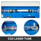 SIHAO CO2 Laser Engraver 40/50W CO2 Laser Engraving Machine 30*20cm Cut Tools for Wood Leather Woodworking USB Support CorelDraw