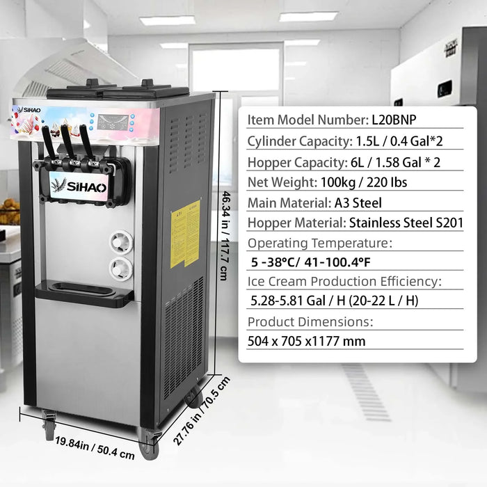 Soft Ice Cream Machine