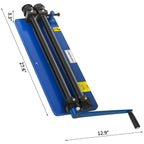 SIHAO 18-Inch Bead Roller Kit – 460mm Throat, 6 Dies, 1.2mm Steel – Manual Gear-Driven Machine for Auto Sheet Metal Restoration & DIY