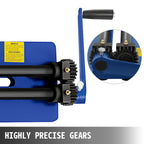 SIHAO 18-Inch Bead Roller Kit – 460mm Throat, 6 Dies, 1.2mm Steel – Manual Gear-Driven Machine for Auto Sheet Metal Restoration & DIY