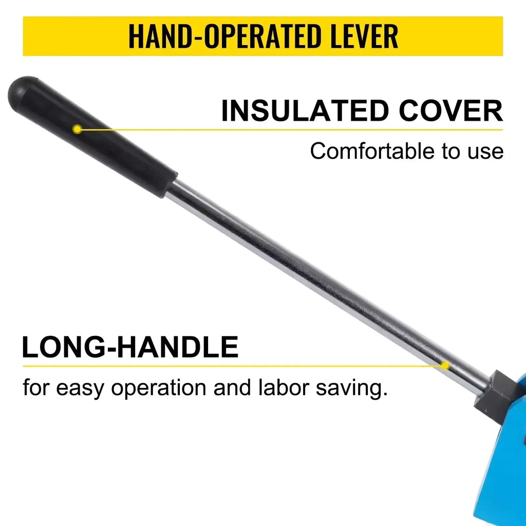 SIHAO Dual Function Shrinker Stretcher – Manual Metal Forming Tool for 16-20 Gauge, Cast Iron Body, Hardened Jaws