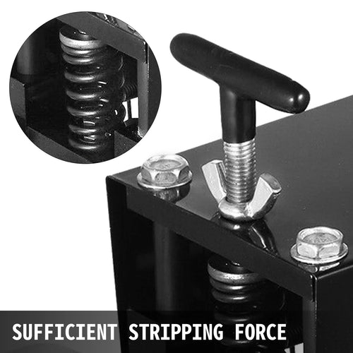 SIHAO 1-20mm Adjustable Wire Stripper – 8-Channel Cranked Stripping Machine with 7 Blades for DIY & Professional Use
