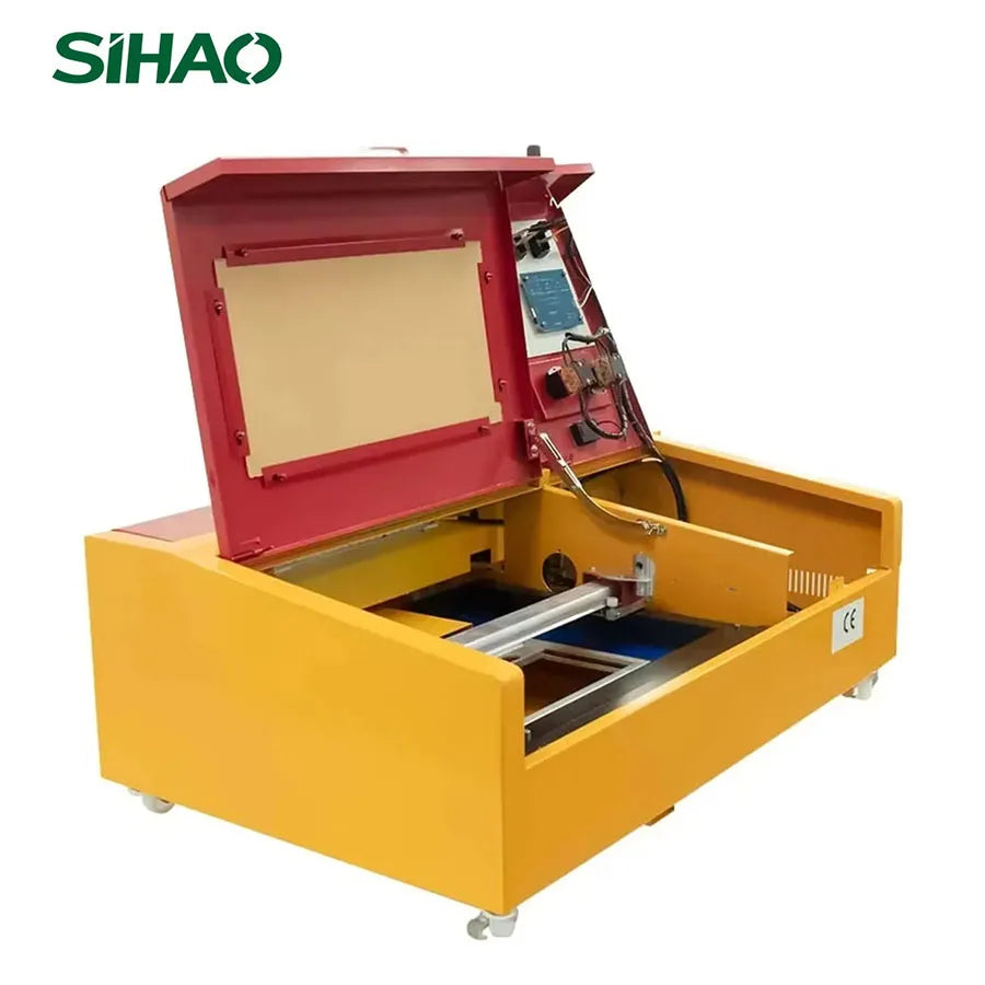 SIHAO 50W CO2 Laser Engraving Machine 300*200mm with USB interface Printer Woodworking Tools Printer Laser Cutter And Engraver