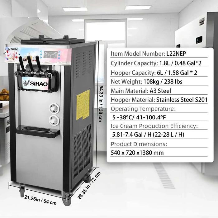 Soft Ice Cream Machine