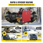 SIHAO Fast-Heating Diesel Parking Heater 5-8KW 12V – Portable Kit with Remote, Ideal for Vans & Trucks