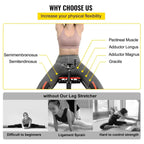 SIHAO Pro 220lbs Leg Stretcher Machine Adjustable Stretch Trainer for Home Gym Yoga Martial Arts Flexibility Exercise Recovery