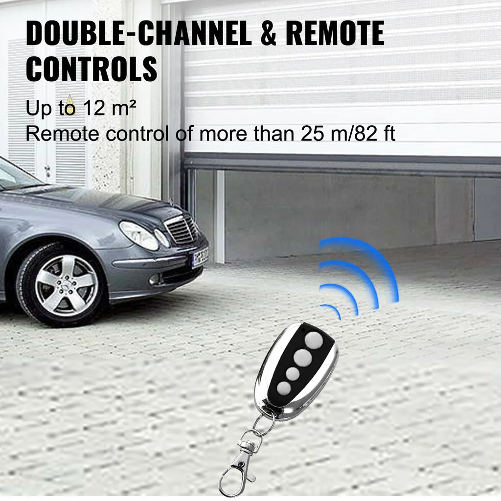 SIHAO 800N Electric Garage Door Opener – Low Noise, Auto-Stop & Remote Control