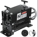 SIHAO 1-20mm Adjustable Wire Stripper – 8-Channel Cranked Stripping Machine with 7 Blades for DIY & Professional Use