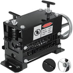 SIHAO 1-20mm Adjustable Wire Stripper – 8-Channel Cranked Stripping Machine with 7 Blades for DIY & Professional Use