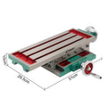 SIHAO Cross Slide Milling Table – 2-Axis Compound Vise for Drill Press, Bench Grinder & Positioning