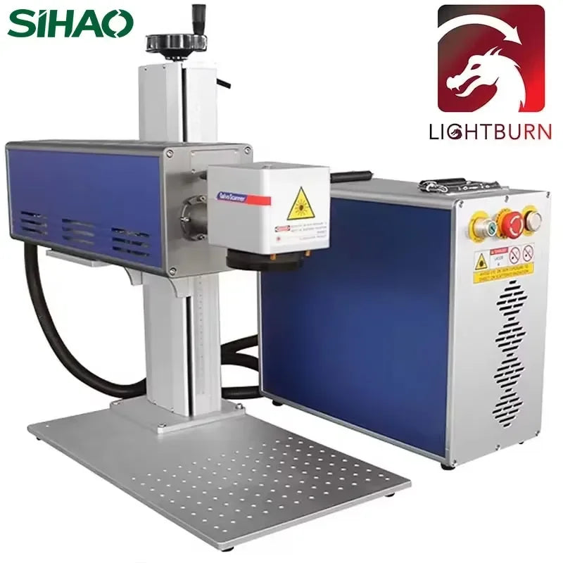 SIHAO 20W-50W Laser Marking Engraver – Deep Engraving on Stainless Steel, Gold, Silver, Brass & Titanium, for Jewelry, Tools & Electronics