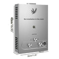 SIHAO 6L–18L LPG Tankless Water Heater – Instant Propane/Butane Gas Hot Water System, On-Demand Flow, Compact Indoor/Outdoor Unit for Home, RV, Cabin, and Camping