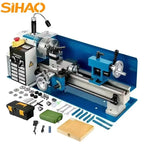 SIHAO 7" X 14" Mini Metal Lathe 550W – Variable Speed Up To 2250RPM, Precision Benchtop Lathe for DIY Model Making & Hobbyists