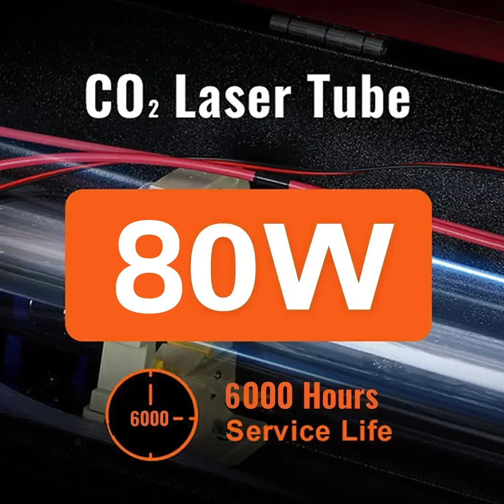 SIHAO 50W Dual-Laser Engraver & Cutter – 100W Max Output, Full Accessories Kit for Wood Burning, Leather Stamping & Acrylic Fabrication