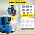 SIHAO 7" X 14" Mini Metal Lathe 550W – Variable Speed Up To 2250RPM, Precision Benchtop Lathe for DIY Model Making & Hobbyists