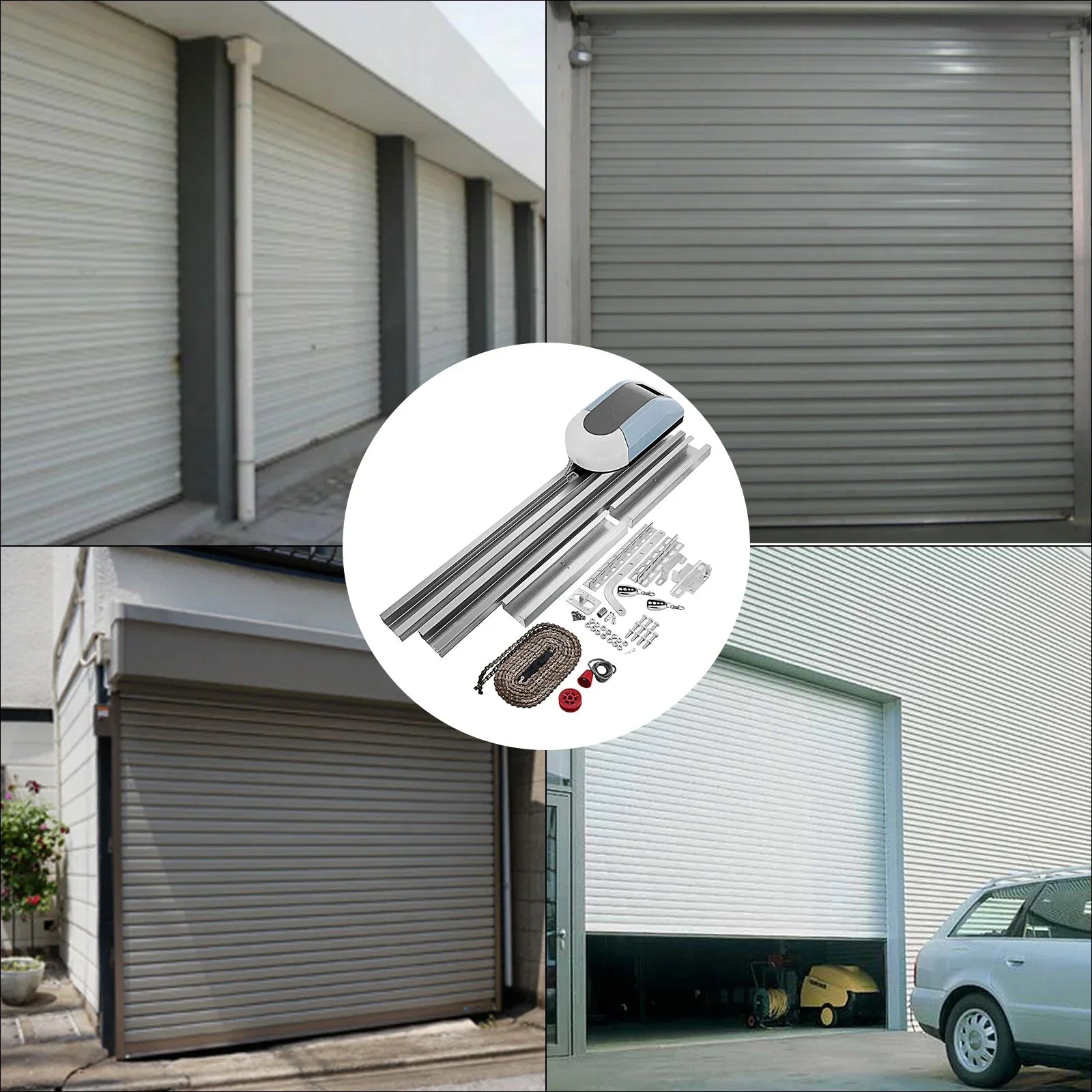 SIHAO 800N Electric Garage Door Opener – Low Noise, Auto-Stop & Remote Control