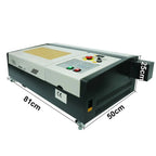 SIHAO 50W CO2 Laser Engraving Machine 300*200mm with USB interface Printer Woodworking Tools Printer Laser Cutter And Engraver