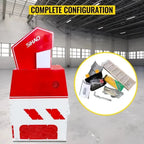 SIHAO 200MINI Copper Wire Crusher Copper Cable Granulator Scrap Copper Applicable Range Granulating Wasted Wires Recycling Tool