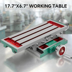 SIHAO Cross Slide Milling Table – 2-Axis Compound Vise for Drill Press, Bench Grinder & Positioning