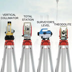 SIHAO 1.65M Laser Level Tripod & Staff Kit – Adjustable Height Aluminum Stand with Ruler for Engineering Surveying & Mapping