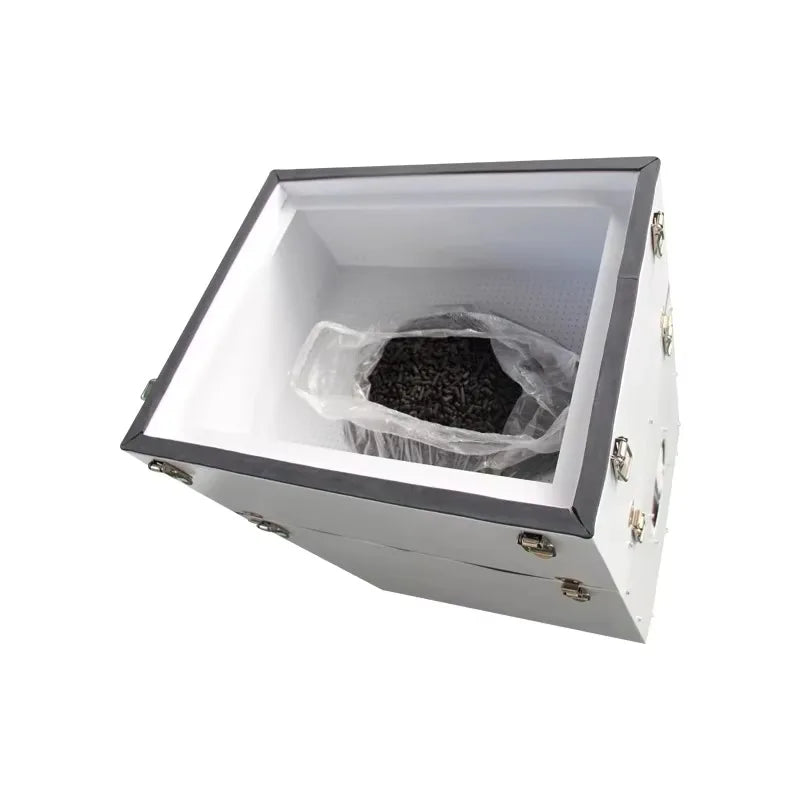 SIHAO 3-Stage Laser Smoke Purifier with Activated Carbon + HEPA + Pre-Filter – Fits CO2 Engravers 50W To 150W, Removes Odors & Particulates
