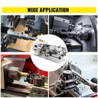 SIHAO Compact Benchtop Metal Lathe 8×14 Inch, Variable‑Speed Hobby Turning Machine, All‑in‑One Metalworking Tool for Turning, Drilling, Threading, Milling DIY Craft Projects