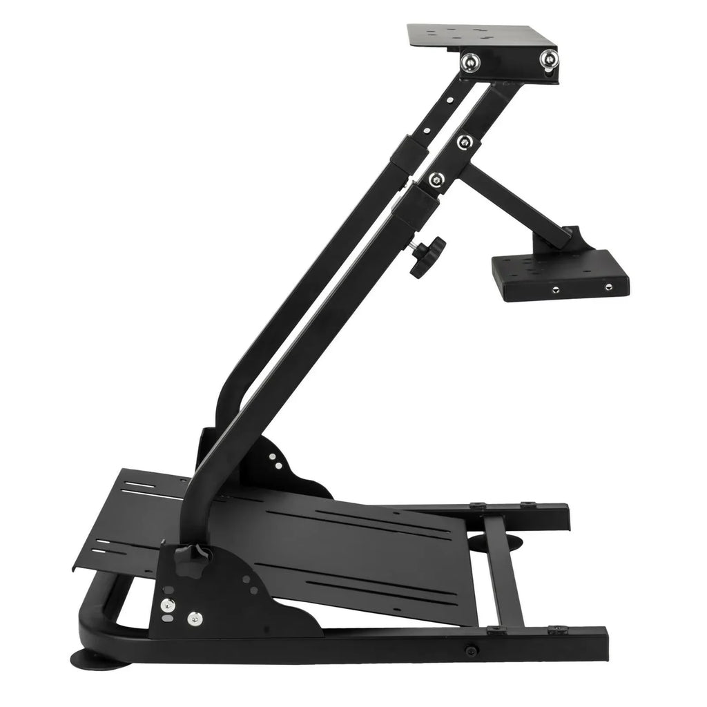 Sihao Adjustable Steering Wheel Stand, Racing Simulator Cockpit Mount for Logitech G25 G27 G29 G920 & Thrustmaster T128 T500RS, Gaming Wheel Stand Pedals Mount Compatible with Xbox PS4 PlayStation PC, Sim Racing Driver Cockpit Frame