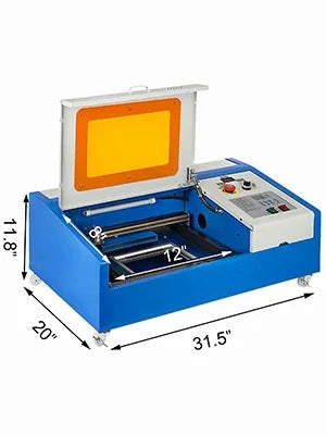 SIHAO CO2 Laser Engraver 40/50W CO2 Laser Engraving Machine 30*20cm Cut Tools for Wood Leather Woodworking USB Support CorelDraw