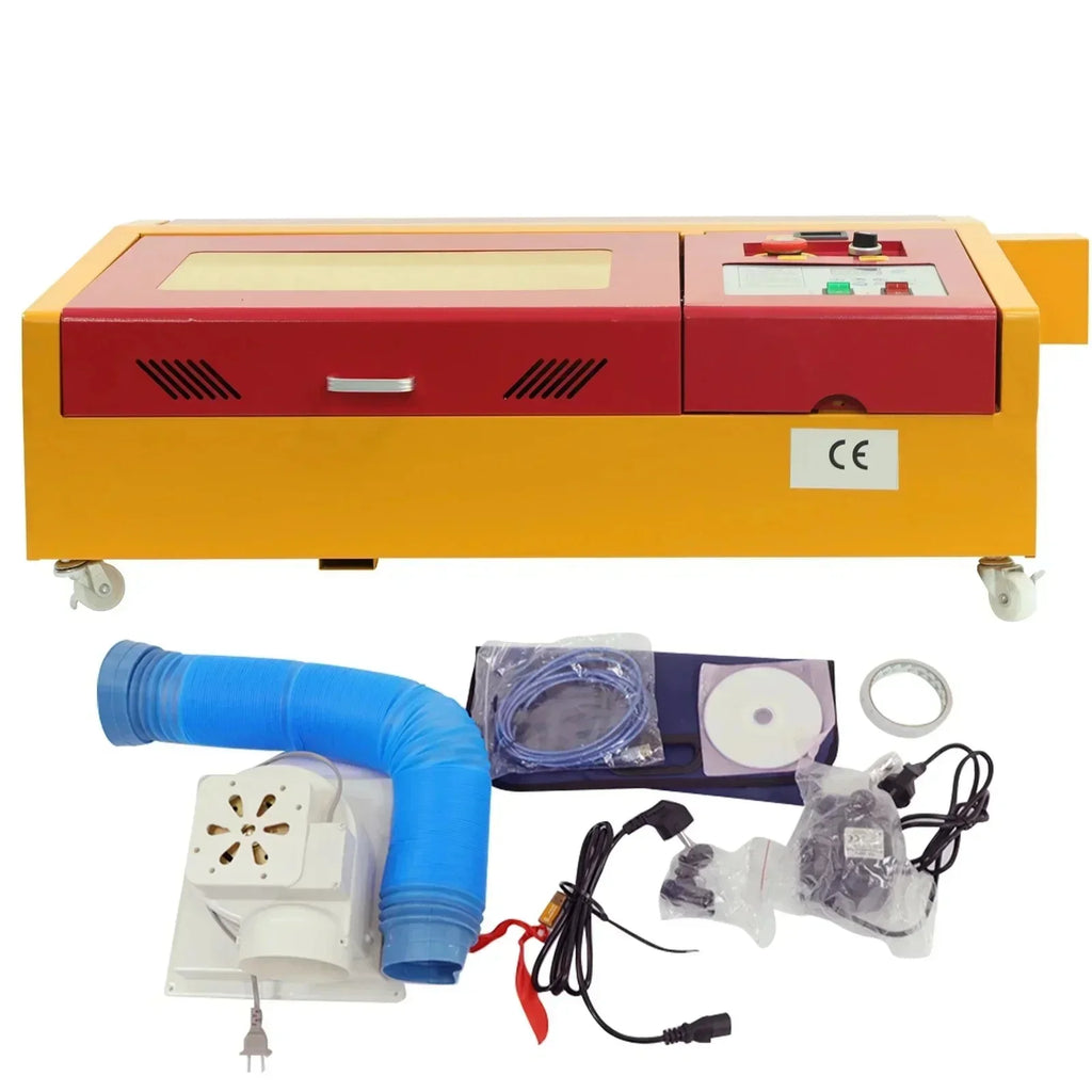 SIHAO 50W CO2 Laser Engraving Machine 300*200mm with USB interface Printer Woodworking Tools Printer Laser Cutter And Engraver