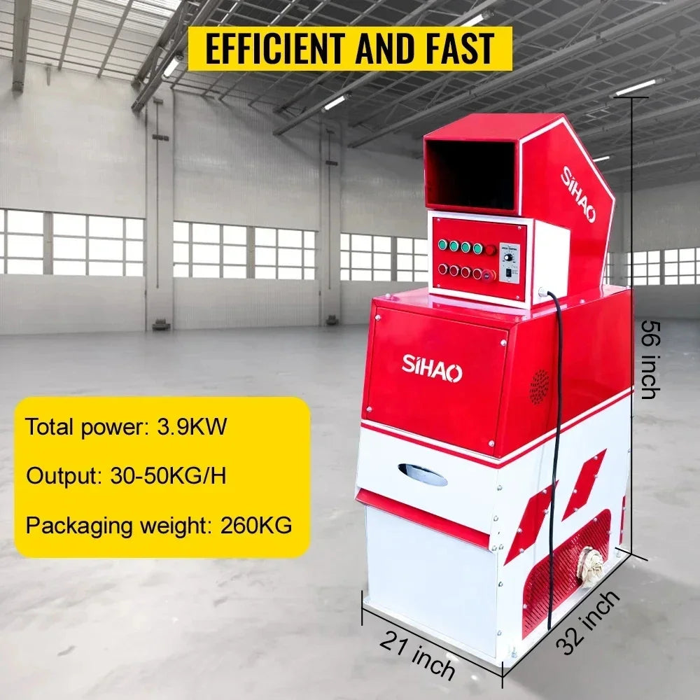SIHAO 200MINI Copper Wire Crusher Copper Cable Granulator Scrap Copper Applicable Range Granulating Wasted Wires Recycling Tool