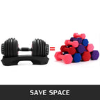 SIHAO QuickLock Adjustable Dumbbell 24-40KG – Heavy-Duty Home Gym Equipment for Strength Training