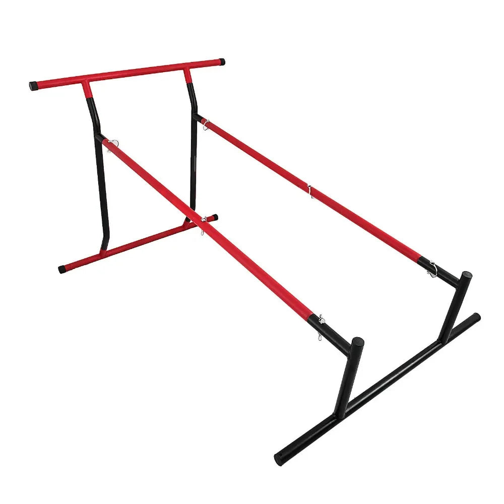SIHAO Power Tower Pull Up & Dip Station – 330LBS Capacity, Heavy Duty Steel Frame, Home Gym Equipment