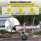 SIHAO 12V 350W Electric Trailer Dolly Motorized Jockey Wheel 2270kg Max Load Caravan Mover Boat RV Trailer Moving Tool