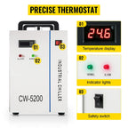 SIHAO Industrial Water Chiller Laser Cooler for CO2 Engraving Machine