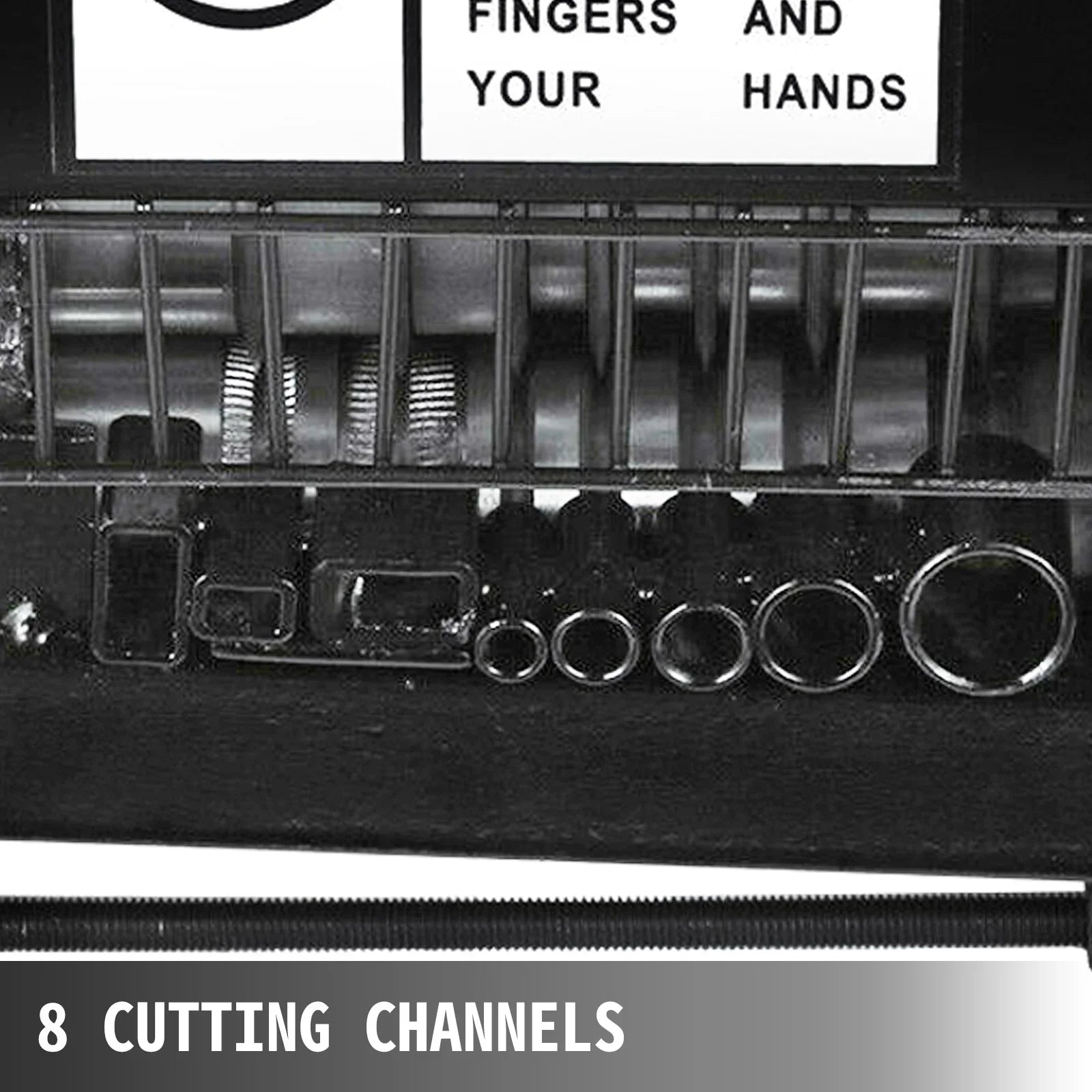 SIHAO 1-20mm Adjustable Wire Stripper – 8-Channel Cranked Stripping Machine with 7 Blades for DIY & Professional Use