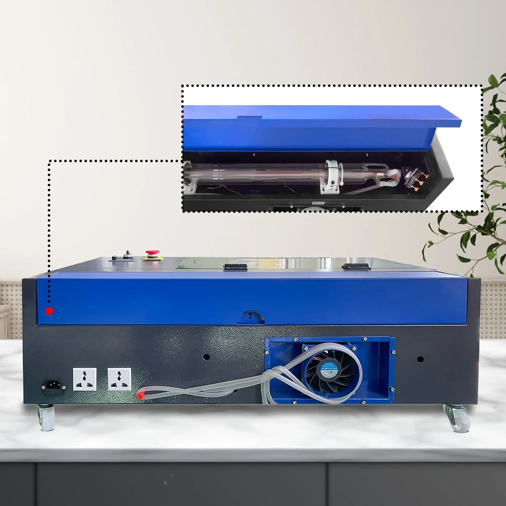 SIHAO 40W CO2 Laser Engraving Machine 300x200mm Laser Engraver w/USB Tools for Artwork Woodworking Milling DIY Engraving