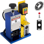 SIHAO Dual-Power Wire Stripping Machine – Electric Motor + Hand Crank, Portable Copper Wire Peeler for 1-25mm Cables, Scrap Recycling