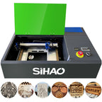 SIHAO 40W CO2 Laser Engraving Machine 300x200mm Laser Engraver w/USB Tools for Artwork Woodworking Milling DIY Engraving