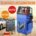 SIHAO ATF-20 Automatic Transmission Fluid Flush Machine – 220V Equal Exchange Cleaner, 0-60PSI Adjustable, 12L Tank + 28 Connectors for Gas/Diesel Cars