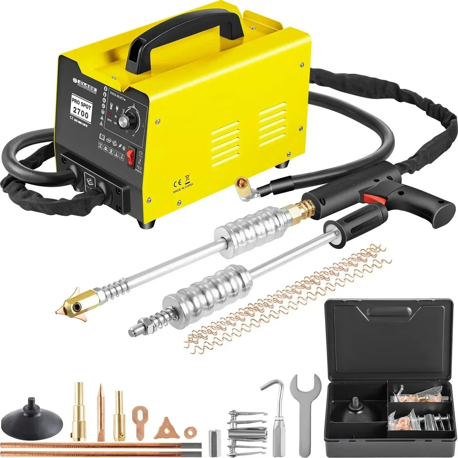 SIHAO Dent Repair Machine Vehicle Panel Spot Puller Dent Spotter GYSpot 2700A 3500A Spot Welding Machine Welder Dent Repair