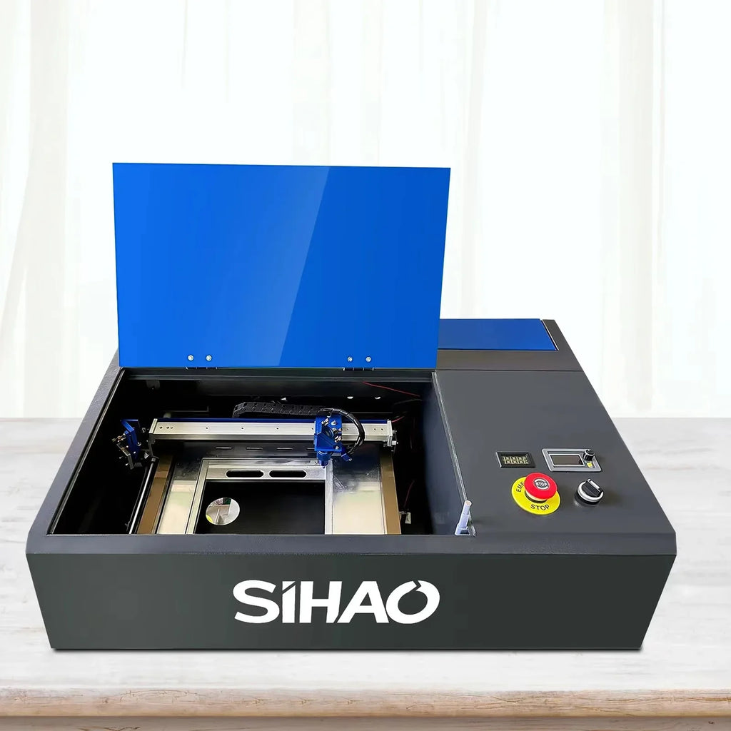 SIHAO 40W CO2 Laser Engraving Machine 300x200mm Laser Engraver w/USB Tools for Artwork Woodworking Milling DIY Engraving