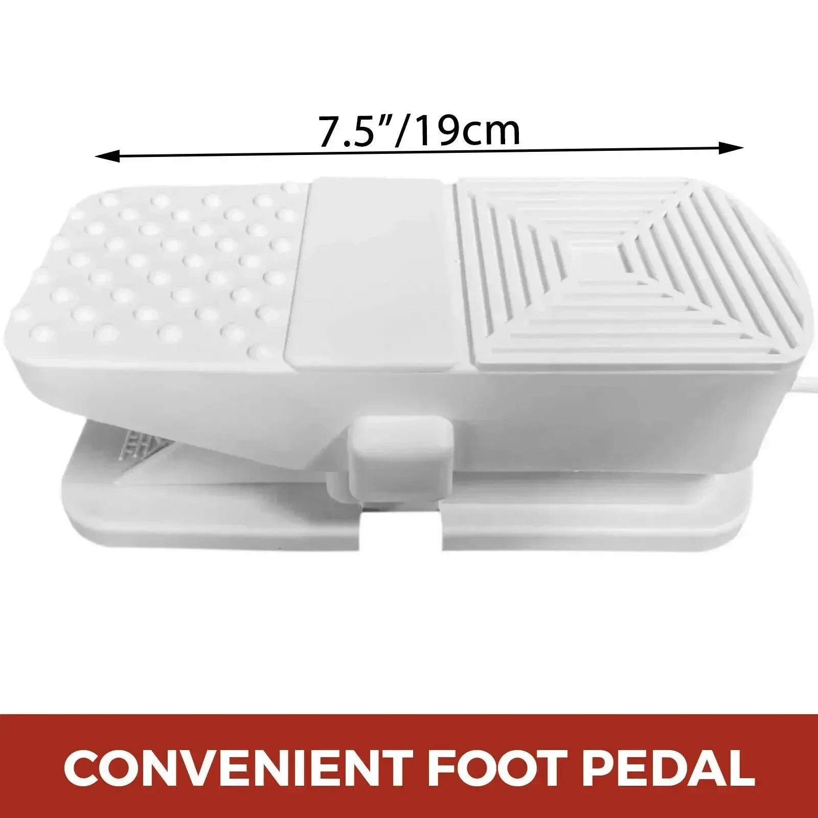 SIHAO 25-30cm 350W Electric Ceramic Wheel Pottery Forming Machine DIY Clay Art Craft Tool with Adjustable Speed Foot Pedal for Students