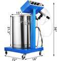SIHAO WX-958 Electrostatic Powder Coating Machine 50W 45L Spray Gun 450g/min for Metal Wood