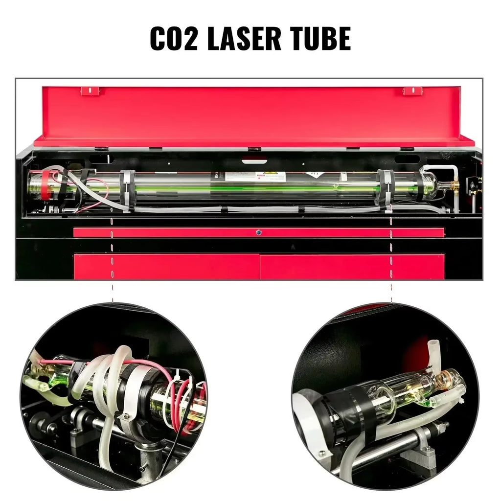 SIHAO CO2 Laser Engraver 9060 100W Ruida USB Engraving Cutting Machine for Wood Acrylic Crafts